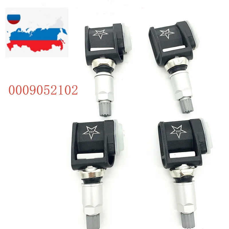 4 pcs 433MHZ Tire Pressure Sensor For BMW for Mercedes-Benz E-Class w213 CLS 36106872774 36106887140 0009052102 A0009052102