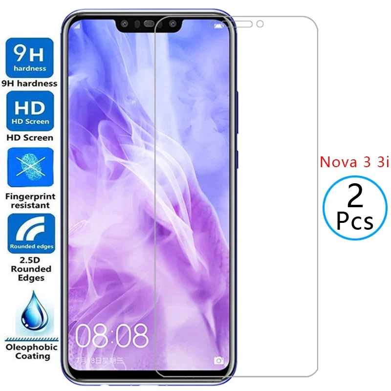 protective tempered glass for huawei nova 3i 3 i screen protector on nova3 nova3i i3 film huawey huwei hawei huawi huawe huawai