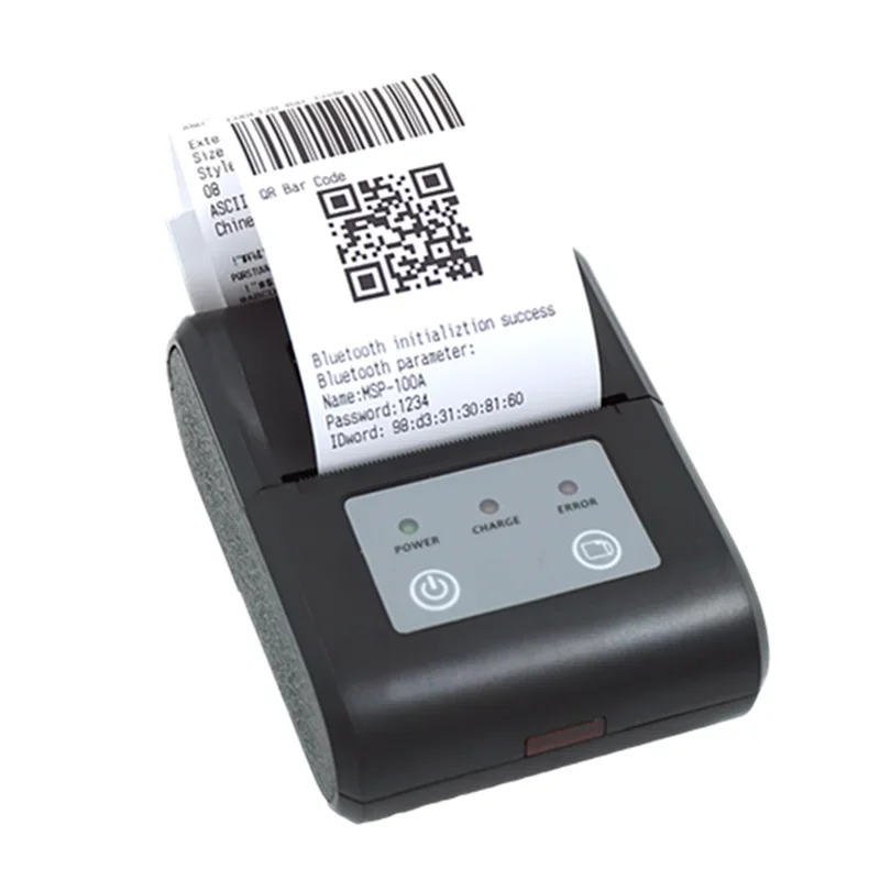 Handheld Printer Price Connect Thermal Receipt Mini Portable Printer Blue Tooth Bill Printer For Department Store