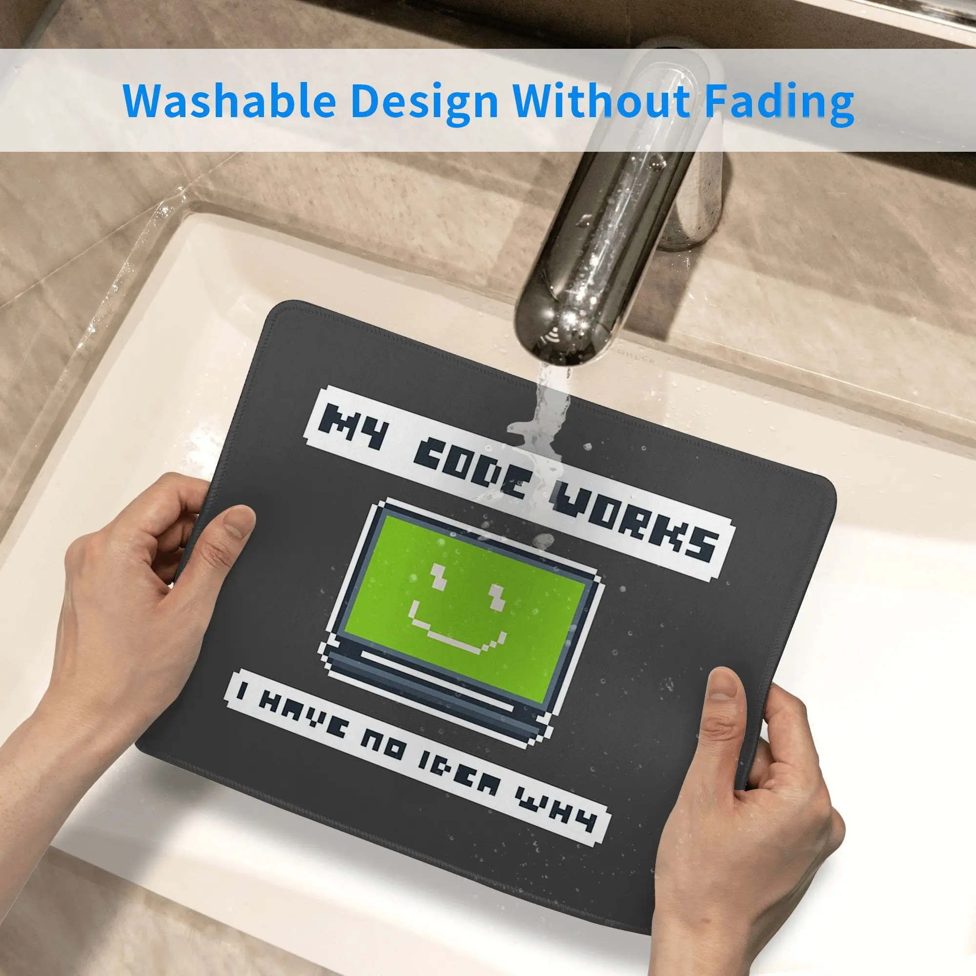 Mi código funciona sin tener Idea por qué alfombrilla de ratón teclado de ordenador alfombrilla de ratón Gamer PC portátil escritorio alfombrilla accesorios de oficina alfombrillas de mesa