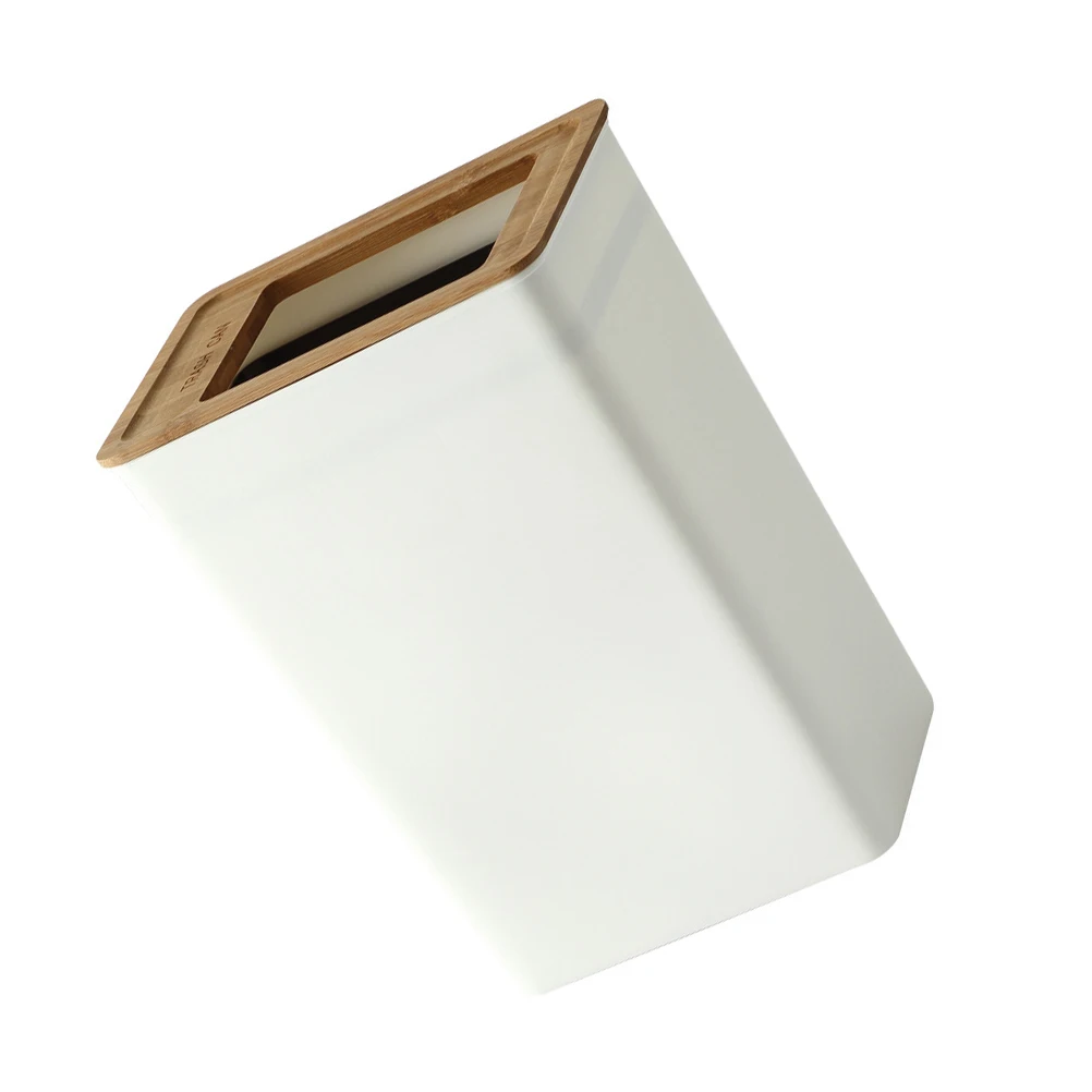 

Large Trash Can Bathroom Bedroom Kitchen Plastic Waste Container Household Garbage Bin For Home Office Decorative Dustbins