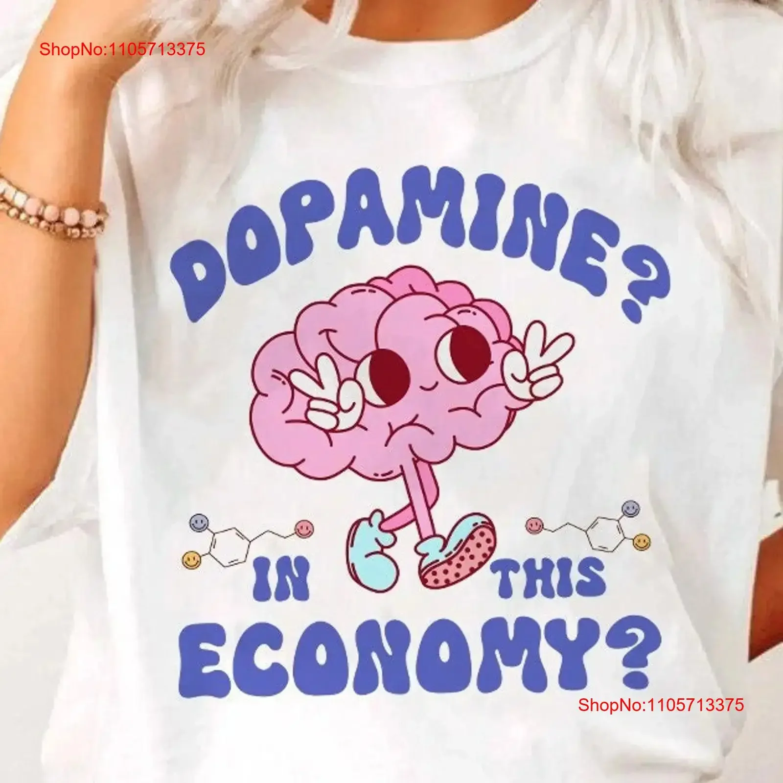 Dopamine, économie, chemise, manque, club, chasse, drôle, sérotonine, magasin, acheté, molécule, vintage, lavé, confortable