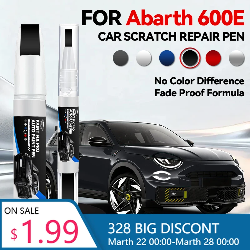 Herramientas para Autos, Bolígrafo de Pintura para Reparación de Arañazos en el Vehículo, para FIAT Abarth 600E 2024-2025, Accesorios de Reparación de Pintura, Rojo 159