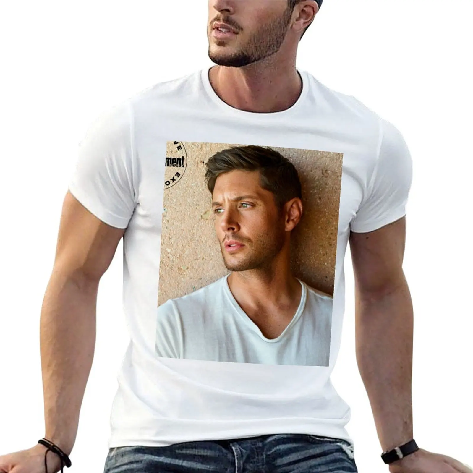 

Jensen Ackles T-Shirt man t shirts for men casual printed t shirts for man t shirts for man cotton soft T-shirt
