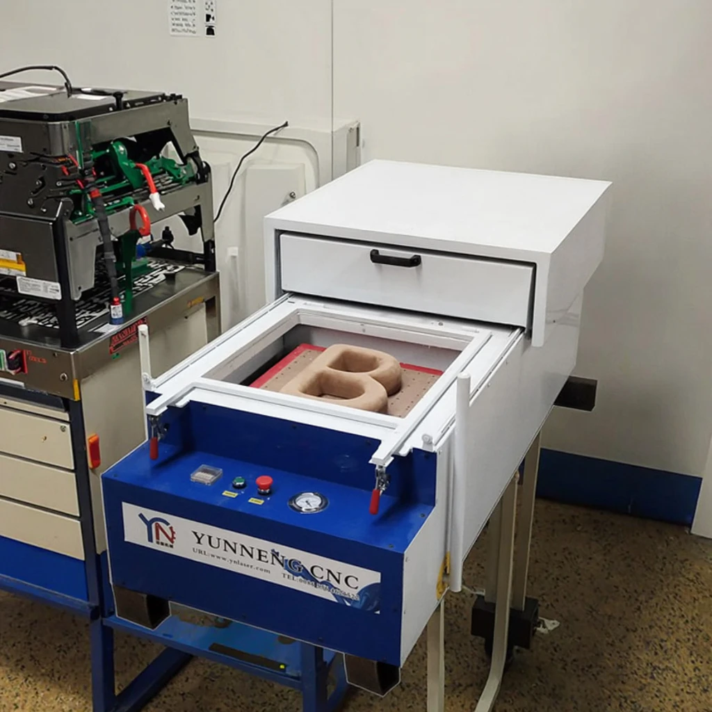 High Quality Semi-Automatic Mini Table Thermal Vacuum Forming Machine for ABS PVC PET PP PE DIY Plastic Forming Gear Included