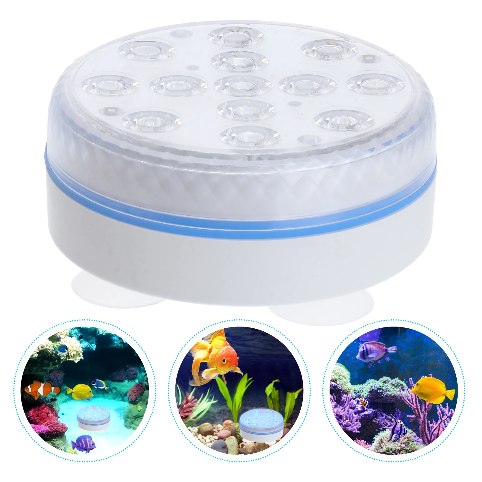 

Remote Control Underwater Lights White Waterproof Pool Lamp for Wedding Party Decorative LED Tea Candles Fish Tank Pond Display