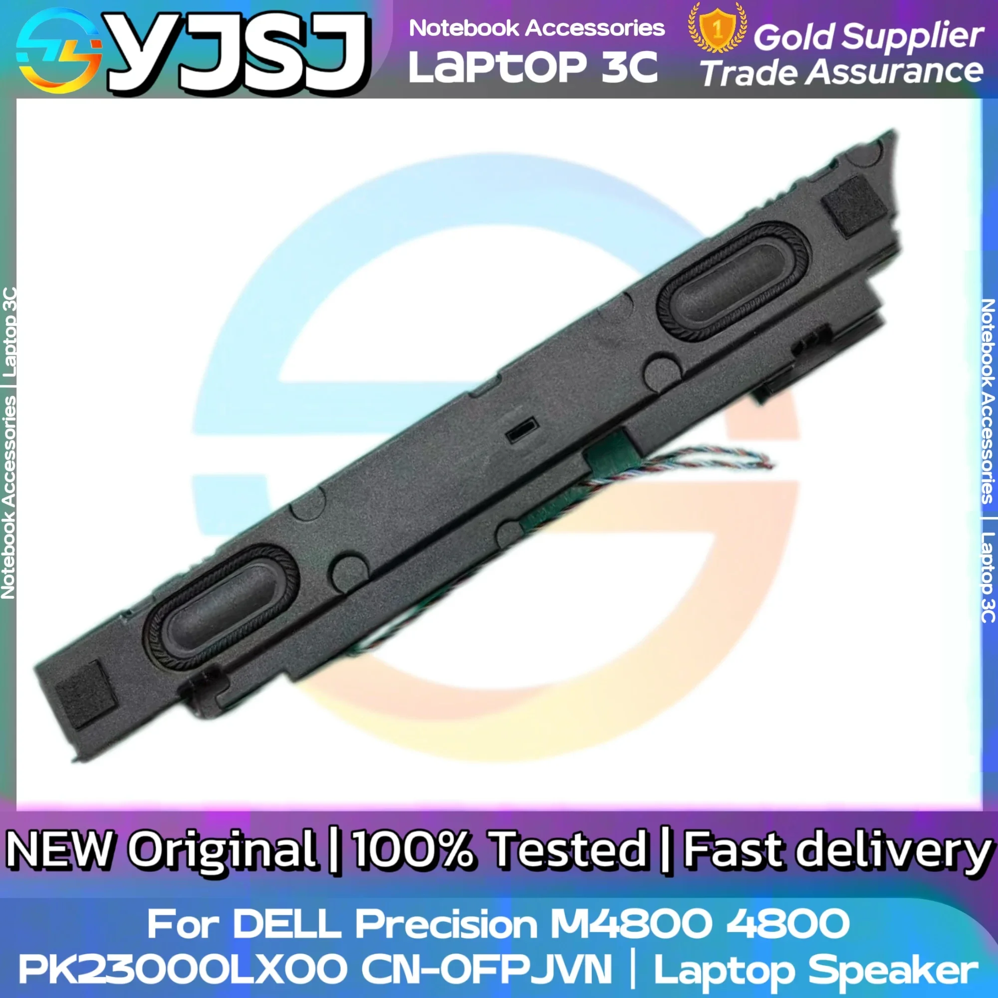 New GENUINE Original Laptop Speaker For DELL Precision M4800 4800 built-in speaker horn audio PK23000LX00 CN-0FPJVN