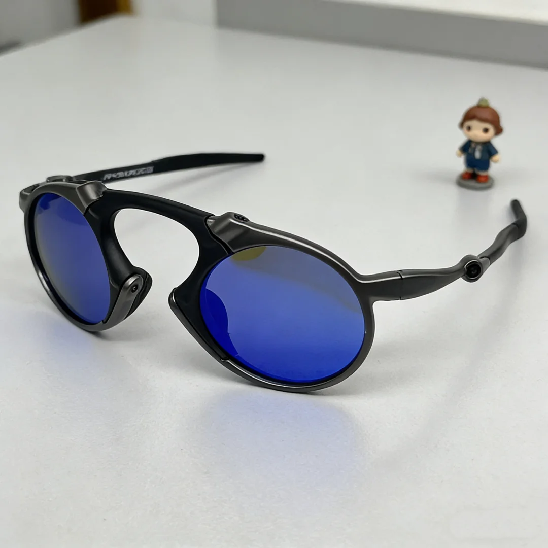 

Luxury Brand oo6030 Retro Round Sunglasses UV400 Cycling Glasses Unisex Polarized Anti-glare Goggles TR-90 Lightweight Frames