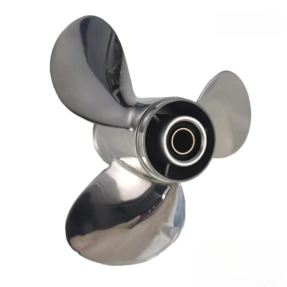 Stainless Steel Propeller for Yamaha 20-30 HP 9 7/8X9-F 7/8X10-F 7/8X11-F 7/8X12-F 7/8X13-F 7/8X14-F 10.25X9 10.25X(10-15)