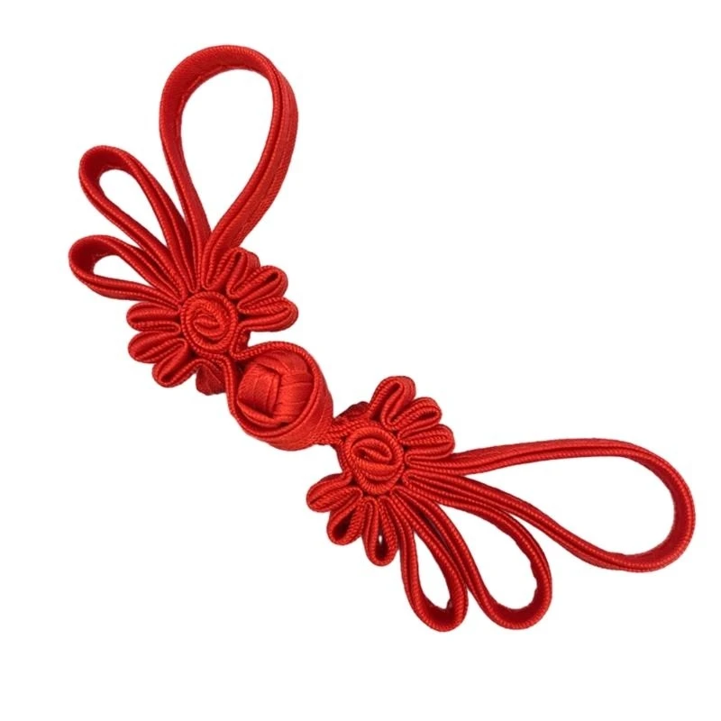 Flower Chinese Cheongsam Button Handmade Knot Fastener Closures for Sewing
