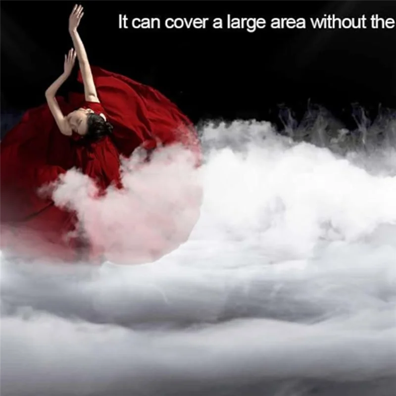 A74K-Машина для дыма с сухим льдом для свадьбы, Машина для дыма с низким положением, Машина для сценического дыма, Дым высокой плотности для клубной дискотеки