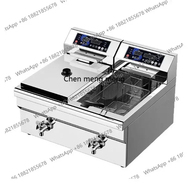 A07 Electric Fryer Commercial Large Capacity Thickened Fryer Full Automatic Temperature Control Stainless Steel Fryer