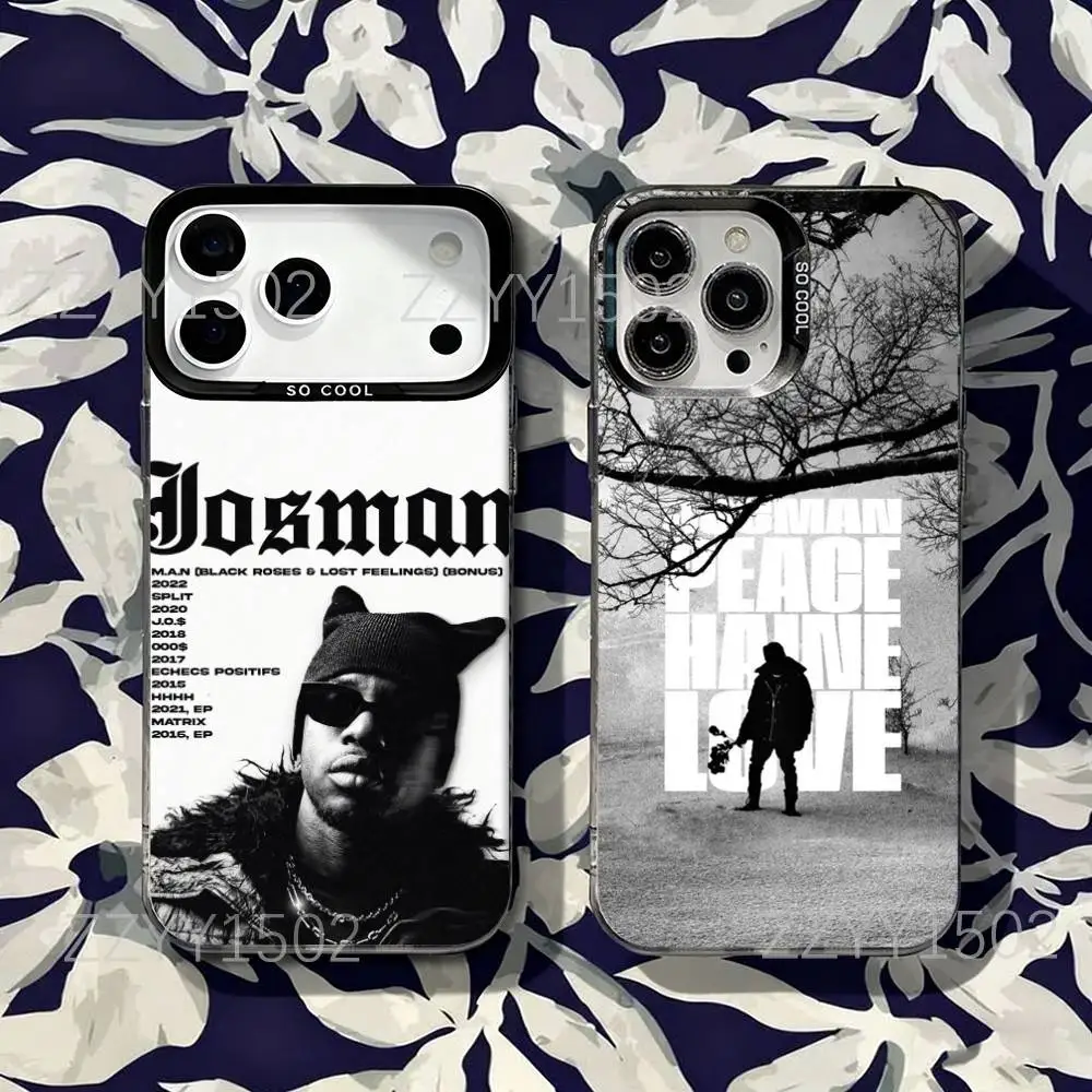 J-Josman DOM PERIGNON CRYING Funda de teléfono para iPhone 17,16,15,14,13,12,X,8,Pro,Max,Plus,SE4,Air,Mini HD negro IMD mate