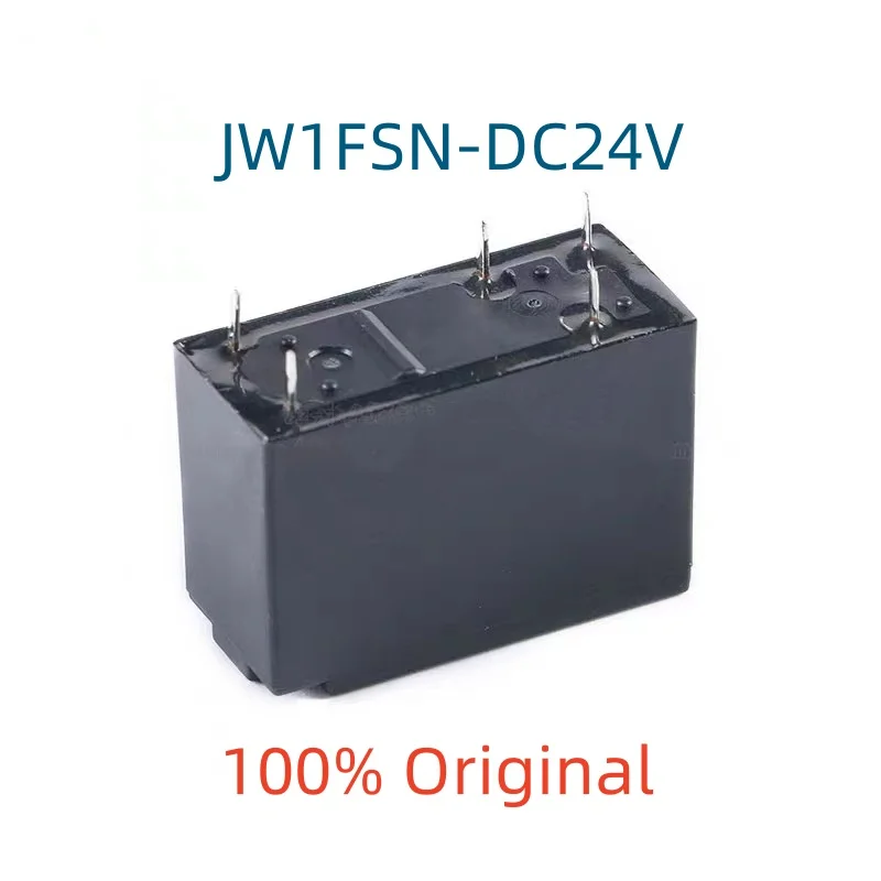 5-10PCS/Lot JW1FSN-DC24V 、JW1FSN-DC12V 、JW1FSN-DC5V DIP-5 New Original Power Relay 10A SPDT JW1FSN-24V 、 JW1FSN-12V