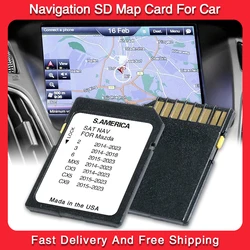 Update South America Maps Naving Connect 1-System GPS SD-Kartennavigation 2023 für Mazda 2/3/6/MX5/CX5/CX9 Fahrzeug