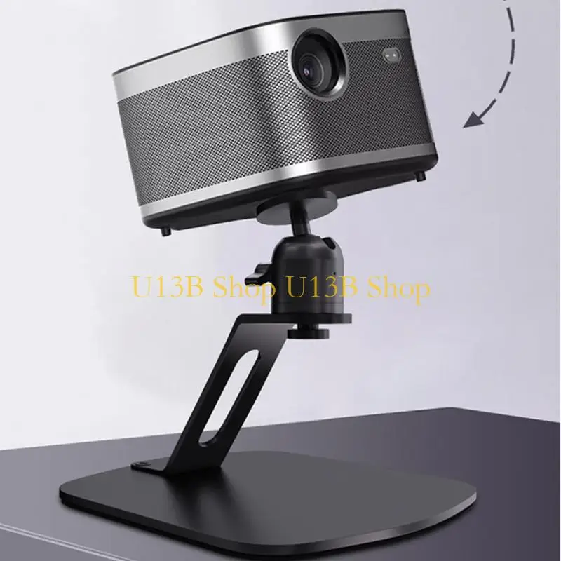 Supporto da tavolo universale in metallo U13B per proiettori Fotocamere Filettatura montaggio da 1/4 pollice