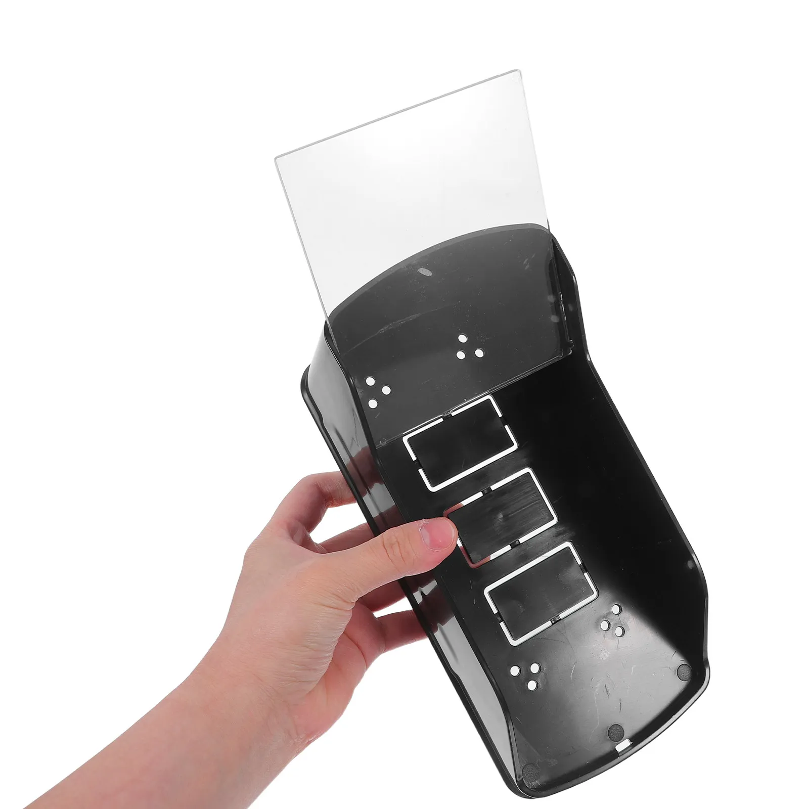 

Plastic Doorbell Rain Cover Transparent Flip Cap Keypad Protector Easy Installation Doorbell Attendance Machine Card Reader