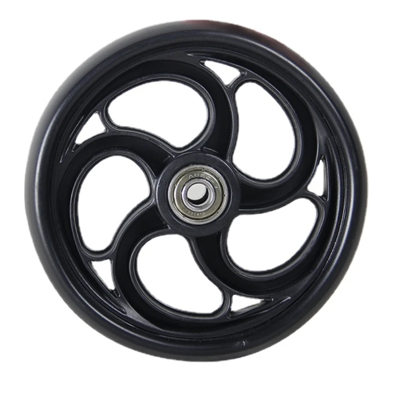 Wheelchair accessories: front wheel, 6 inch 7 inch 8 inch Hot wheel, reel with bearing, solid wheel, wheelchair front wheel