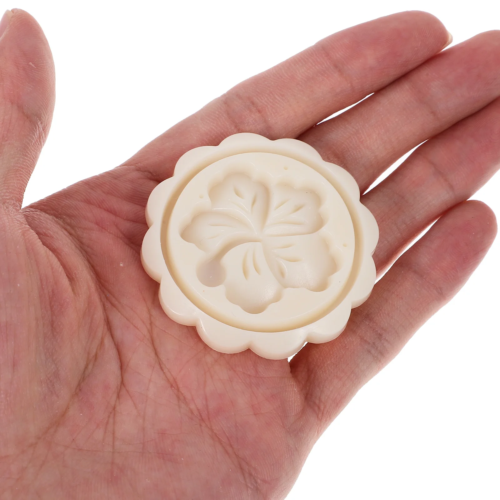 

6 Piece Mid Cake Mold Set 50g Round DIY Hand Press Baking Tool Cookie Stamp Reusable Pastry Maker Gifts