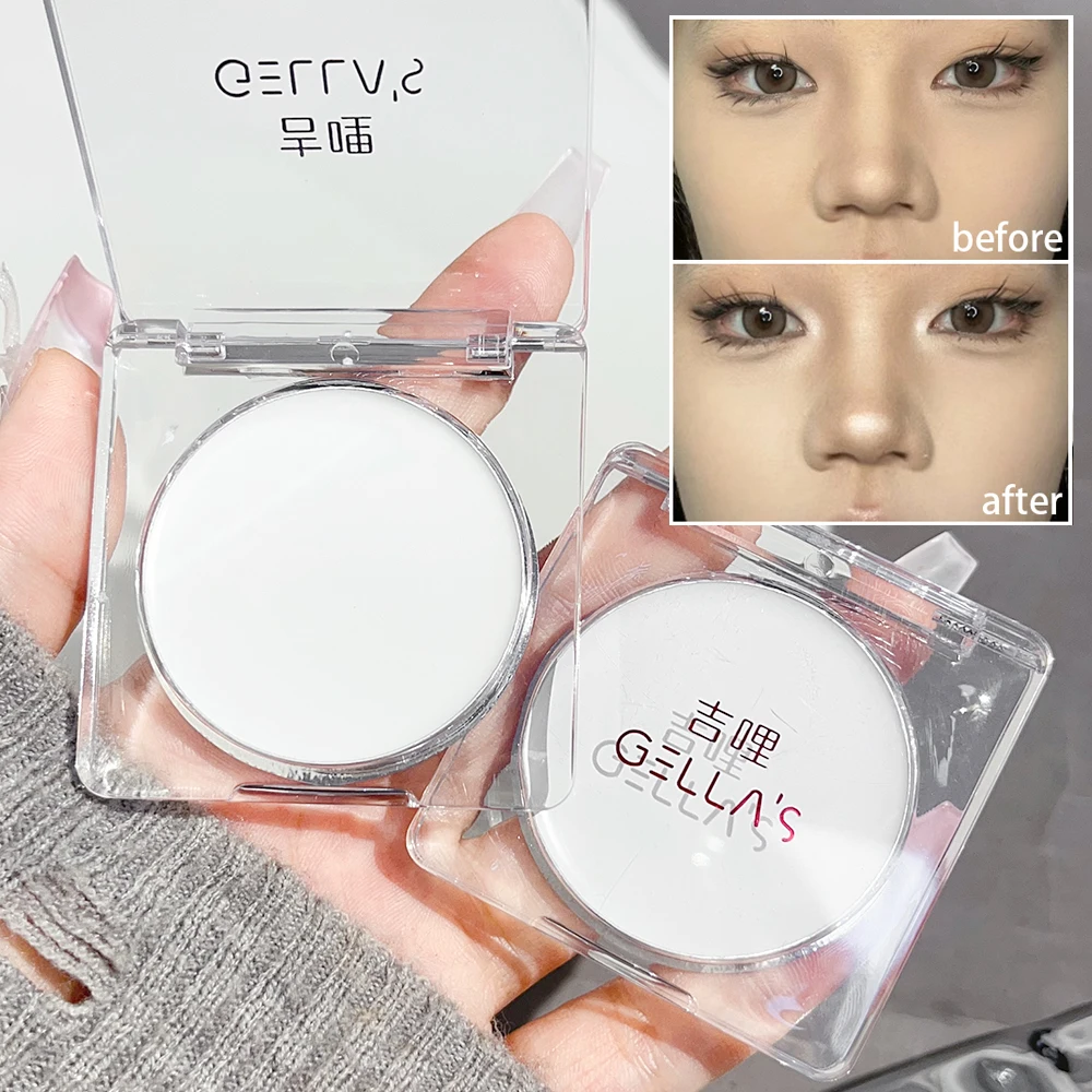 Ombretto bianco opaco evidenziatore crema impermeabile duraturo schiarente viso contorno ombretto trucco tavolozza pigmenti cosmetici