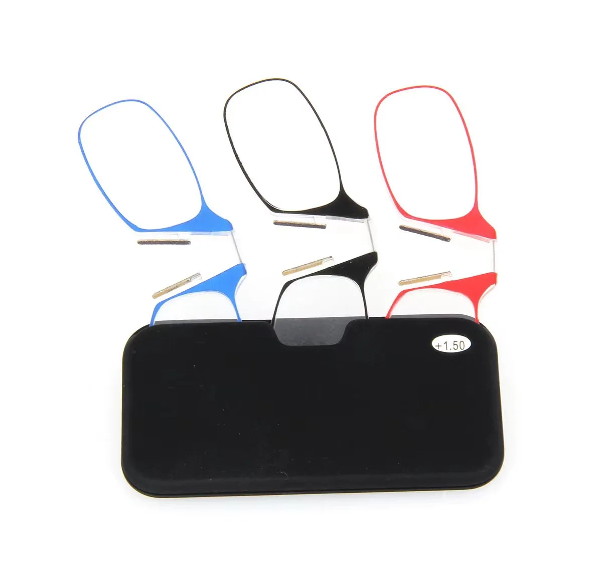 BOYSEEN Neue Modische Nasenclip-Lesebrille mit Ultraleichtem und Praktischem Mobiltelefon-High-Definition-Leseobjektiv – Detail 4