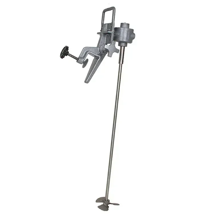 ADM128 2HP High Power Air Driven Pneumatic Paint Mixer Tank with 6AM Air Motor for Industrial Use - Mixing Tool