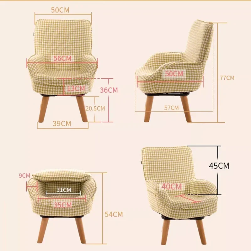 Divano a sdraio per bambini Sedia per bambini Mobili per cameretta per bambini Mini letto per bambini Apri divano Fragola Paraurti per bambini piccoli Kinder Reading