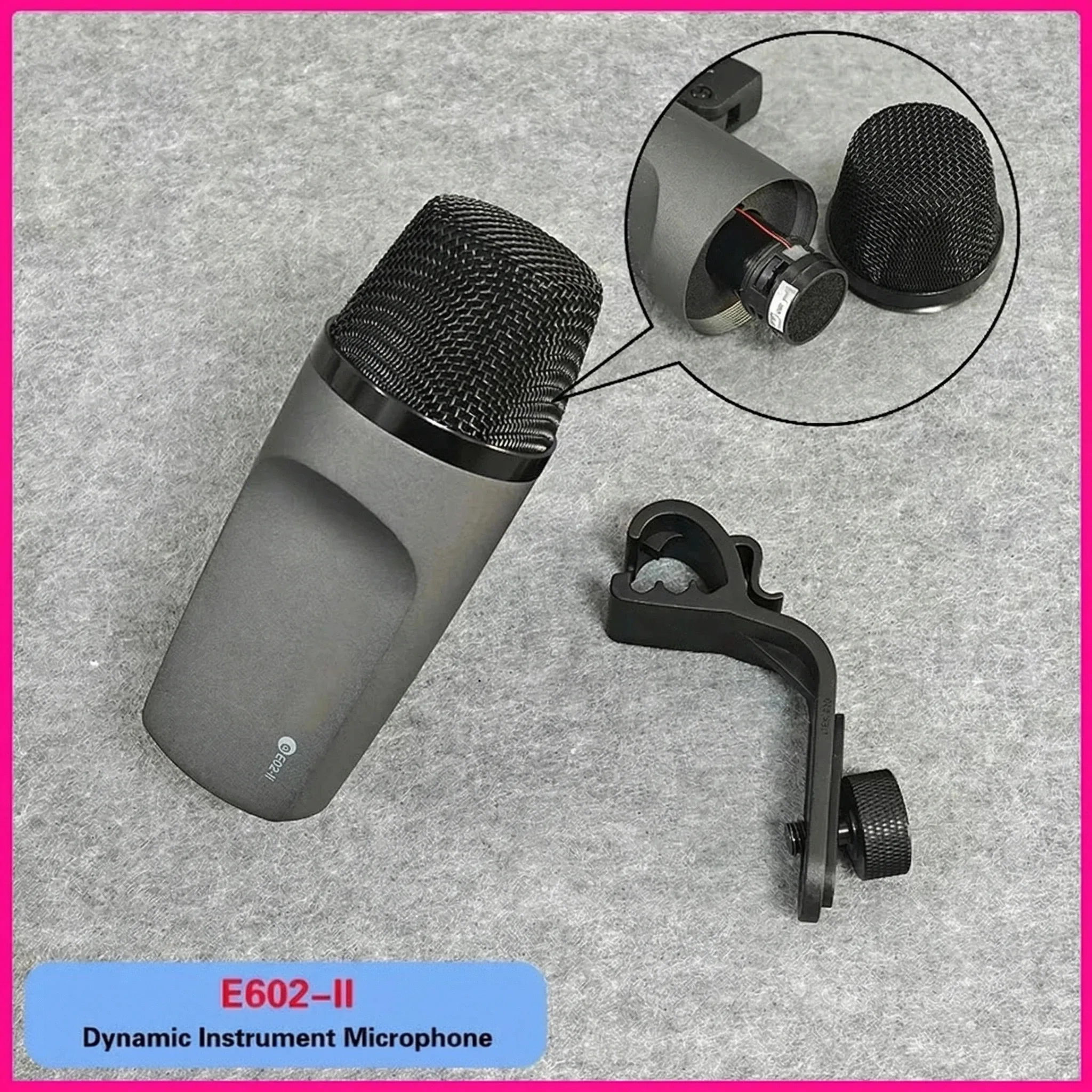 

Набор микрофонов для ударных инструментов серии 600, подходит для бас-гитар, бас-барабанов и тубы Evolution.