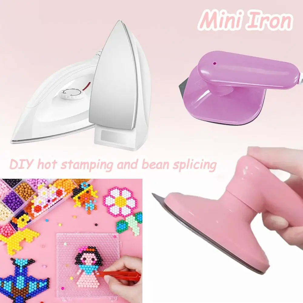 Creative DIY Mini Iron Plastic Beads 2.6mm Fuse Beads Fuse Beads Picking Tray Kit Ironing Collage Beans Tool Handmade Beads Toy