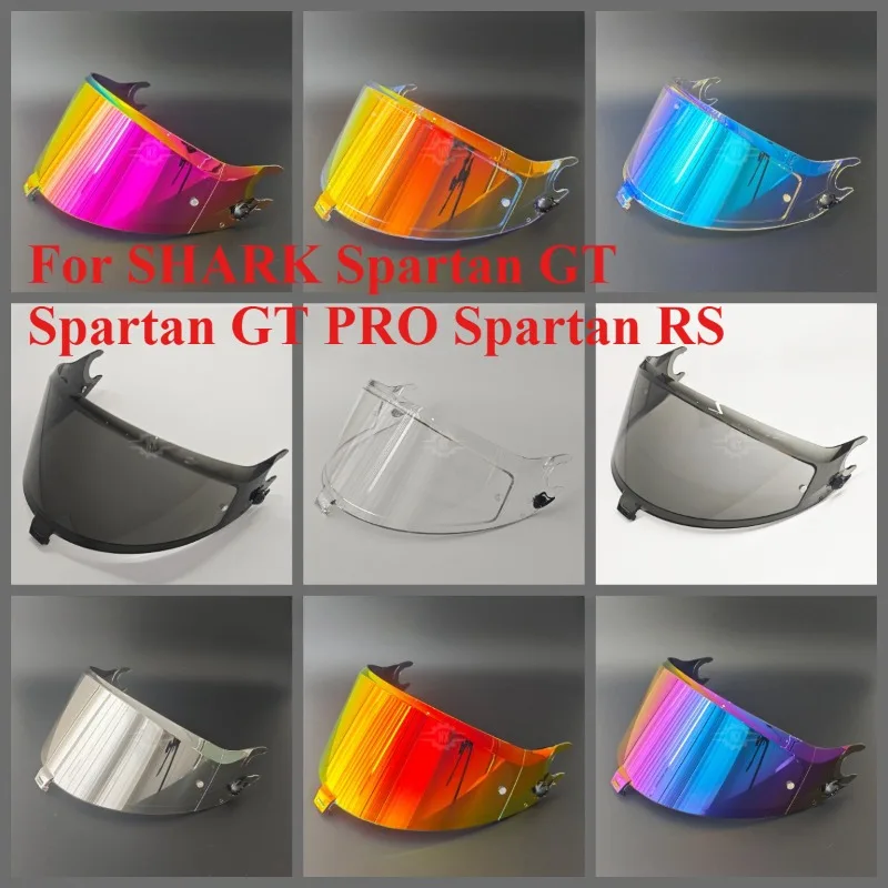 Visor for SHARK Spartan GT ,Spartan GT PRO, Spartan RS Helmet Lens Anti Fog High Impact Protection UV Cut Durable High Strength