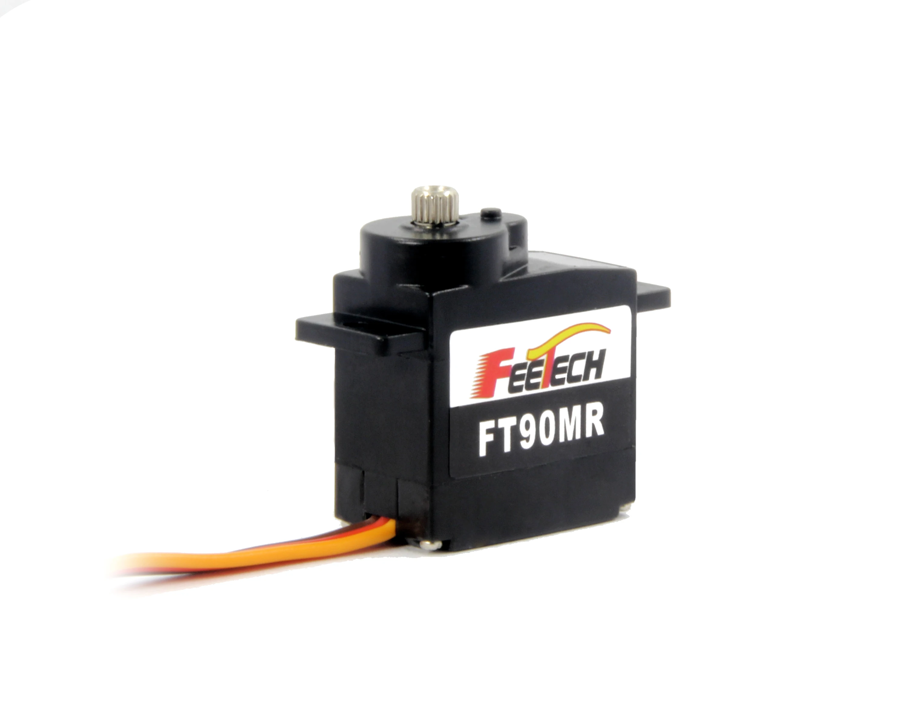 Mini Servo 2KG noyau de couple boîtier ABS aile mince Rotation continue Servo FT90MR pour hélicoptère RC Glide 450