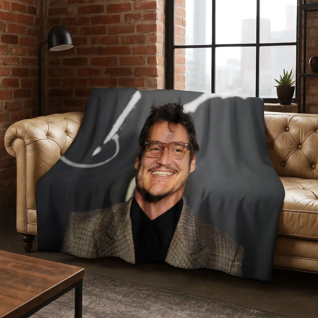 ثلاثية الأبعاد خوسيه بيدرو بالمسيدا باسكال ستار الفانيلا بطانية لينة بطانية دافئة لغرفة النوم غرفة المعيشة السرير السفر التخييم نزهة هدية