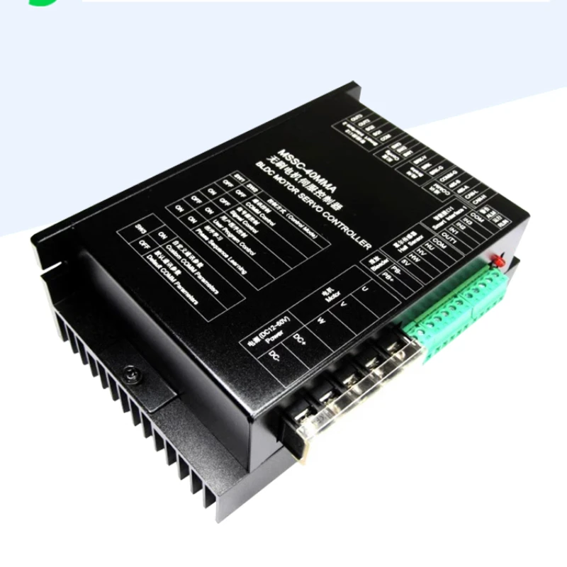 2400W Three-phase Brushless DC Motor Sine Wave Driver Current Speed Position Three Closed Loop Control 40A