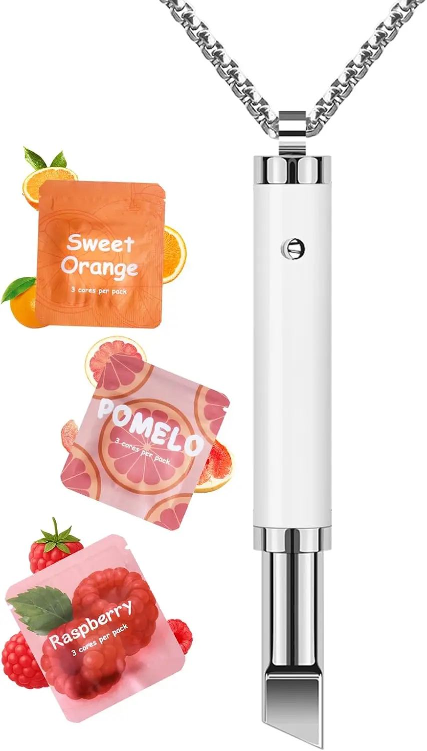 

Ожерелье Astofli для остановки курения - избавьтесь от тревоги, натуральный ароматизированный бездымный кулон для женщин, в форме помады.