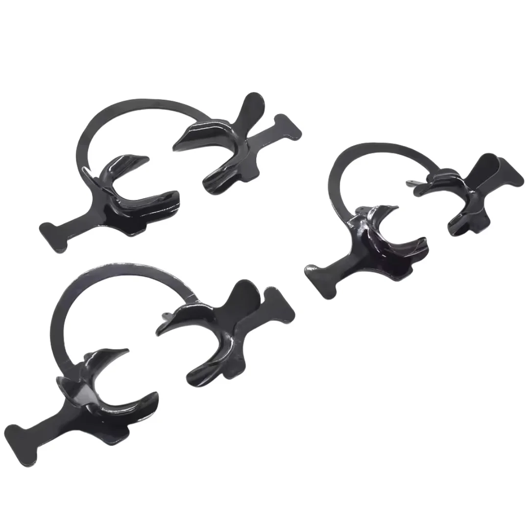 Dental C-Type Cheek Retractor with Handle Intraoral Mouth Opener Plastic Mouth Gag Expander Oral Cavity Retractor for Dentistry view 5