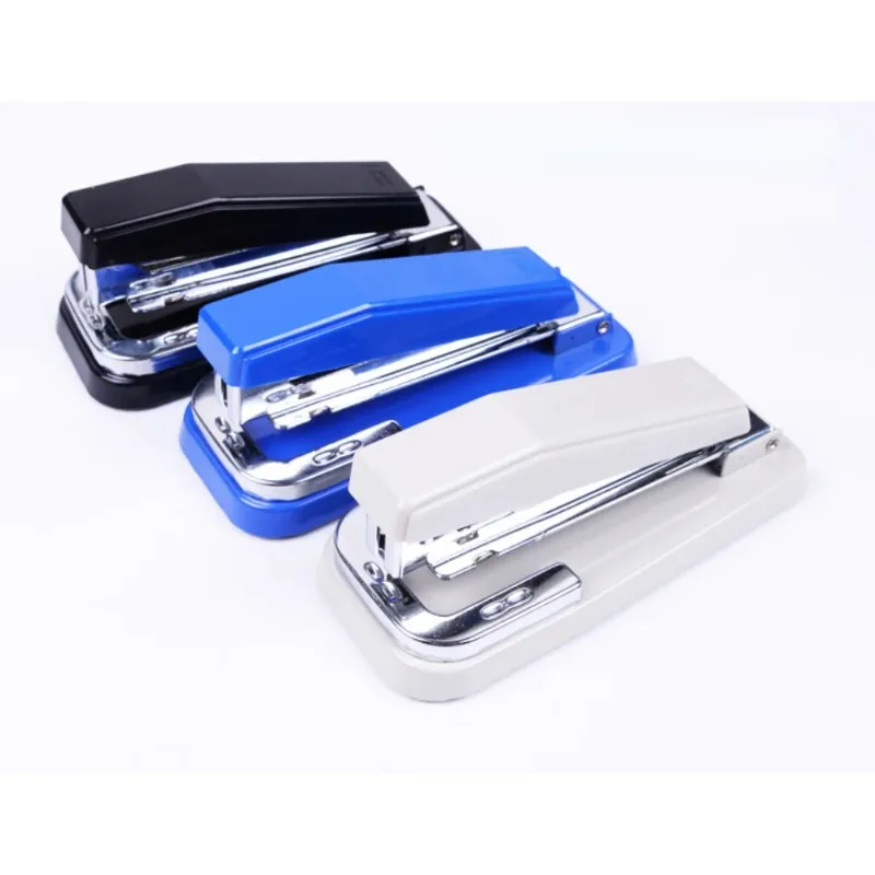 

1pc 360 Degree Rotating Stapler Head Desktop Stapler Staples Sharp Chisel for Office Stationery School Home