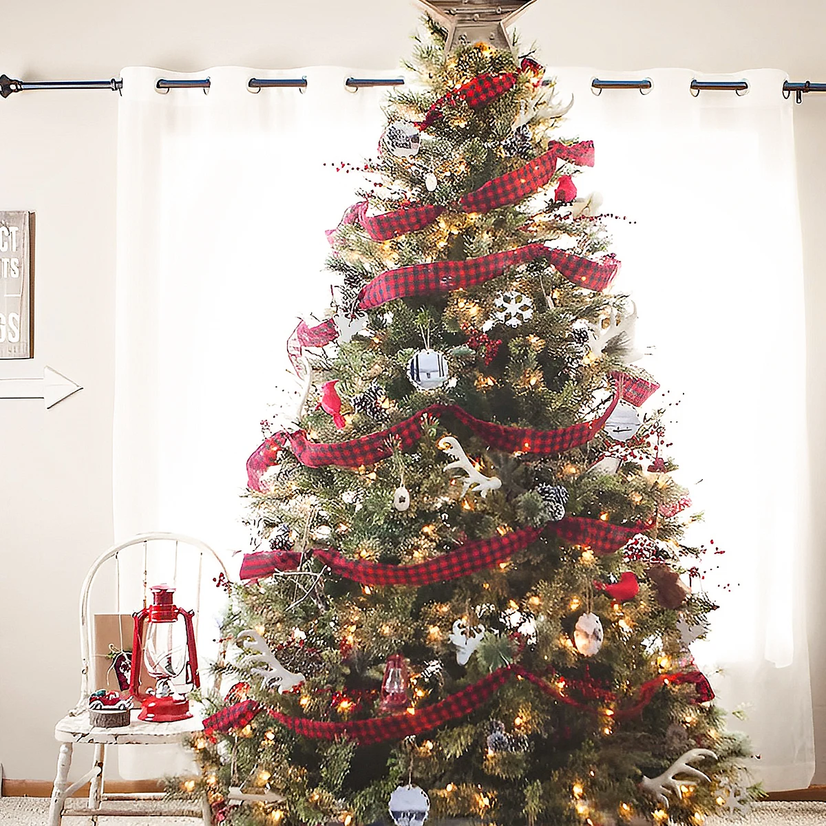 Weihnachts baum führte Band Lichterketten Frohe Weihnachten Dekorationen DIY Bögen Lichterkette Navidad Weihnachts geschenke Neujahr