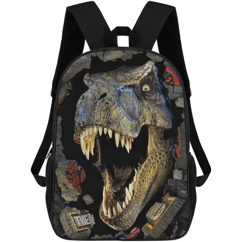 

Уникальный перерыв динозавров - рюкзак с принтом, прочная школьная сумка для мальчиков и девочек