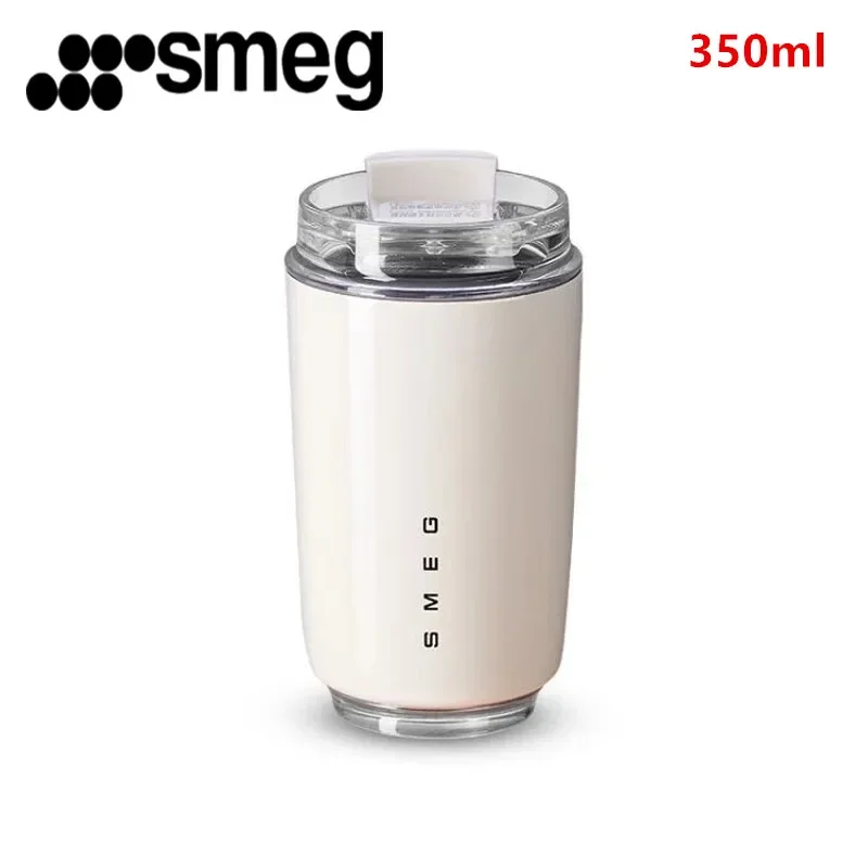 

350ML Tumbler Thermos Cup Milky White Coffee Mug Car Insulated Water Bottle Travel Stainless Steel Vacuum Flasks Drinking Kettle