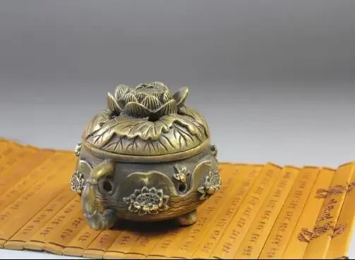 DYZ 209 +++ بخور نحاسي نقي Xiang Tan فرن متوسط اللوحة لبخور عتيق #3