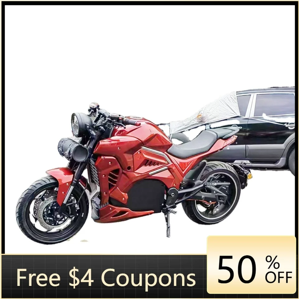 

Rs Manufacturer low price high power high speed medium motor 72v 3000W 5000W electric motorcycle water cooled electric racing mo