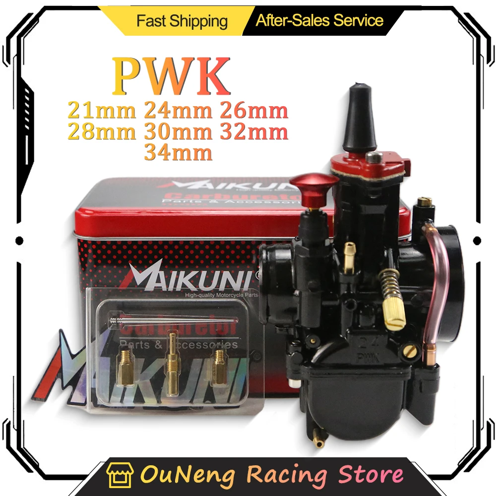 Motorcycle Racing Parts Carburetor 21mm 24mm 26mm 28mm 30mm 32mm 34mm PWK Power Jet Carburettor Carb Universal Modification