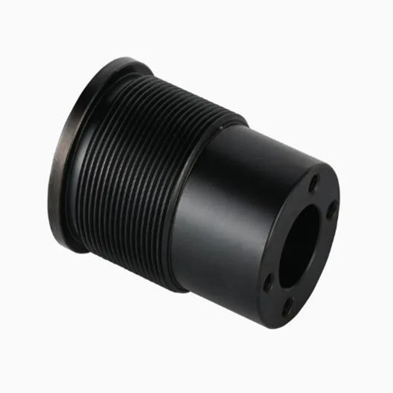 

Precision Manufacture Machining Service Custom CNC Turning Milling Machined Component Metal Threaded Hollow Pipe Fitting