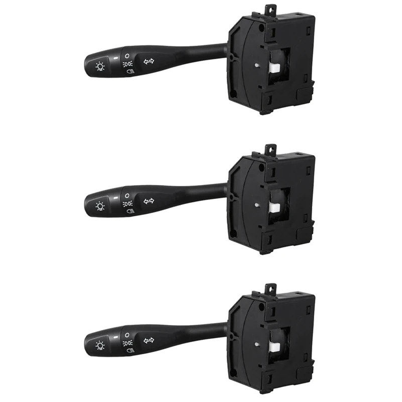 3X Car Headlight Indicator Signal Switch Combination Switch RHD MR329666 For Mitsubishi L200 Strada 1996 - 2005