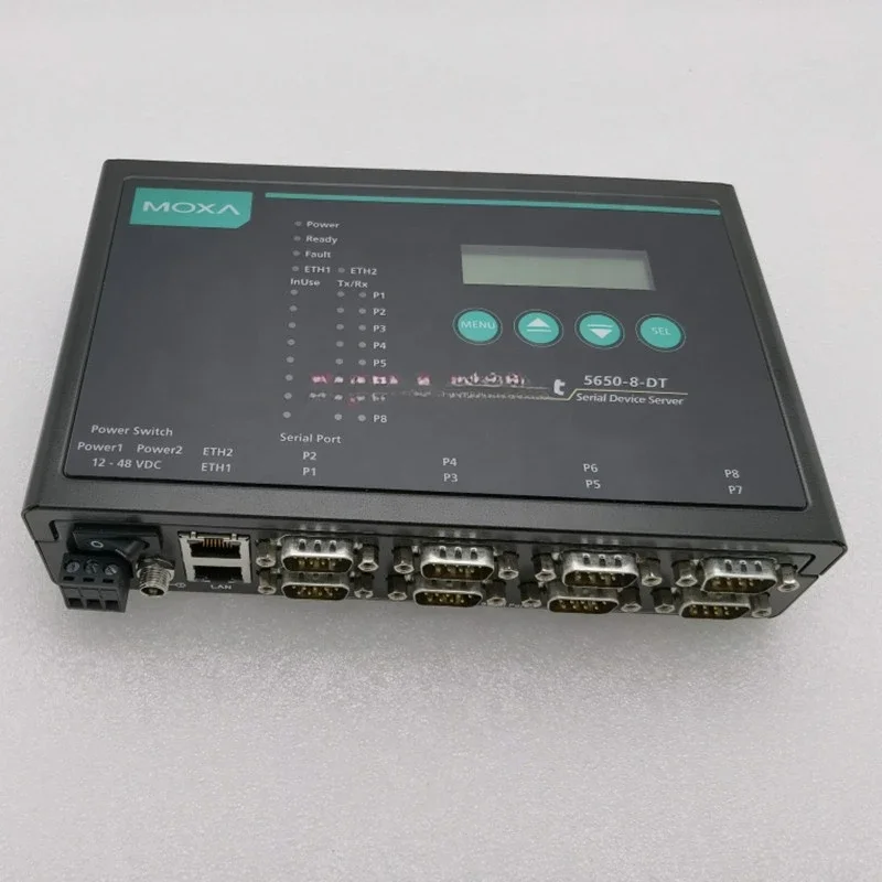 

MOXA NPort 5450I-T 4-port RS-232/422/485 device server with 2 kV isolation protection