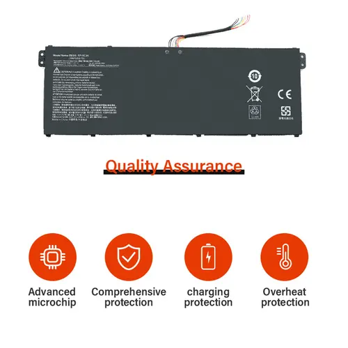 Imagen 2 del producto Batería AP18C8K AP18C4K para portátil Acer Aspire 5, A515-43-R057, R4MG, R6F6, R6WW, A515-44, R7NU, R5UZ, KT00304012, nueva