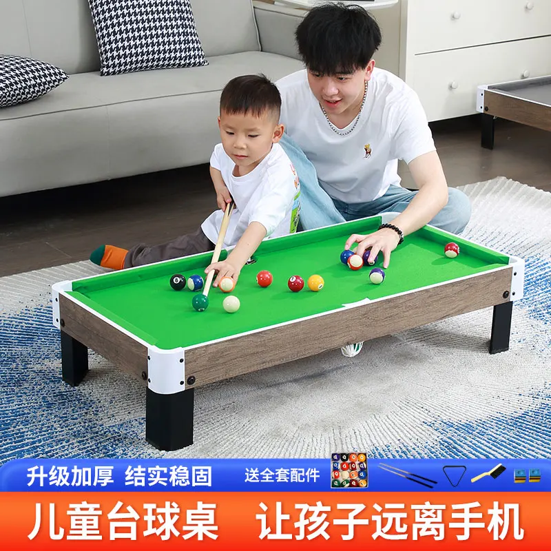 

Mini Home American Children's Pool Table Large 91CM Pool Table Small Pool Table 3-8 Years Old Educational Toys