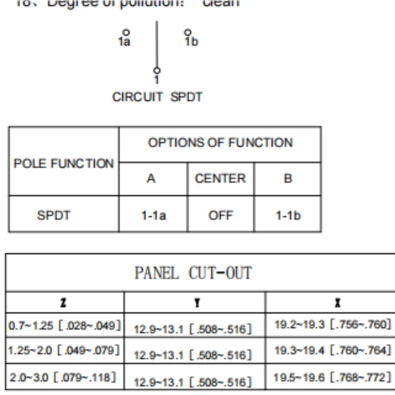 100% الأصلي حقيقية قارب على شكل تحويل الطاقة التبديل R19A 6A250V T105/55 1E4 لوحة حجم 15*21 مللي متر