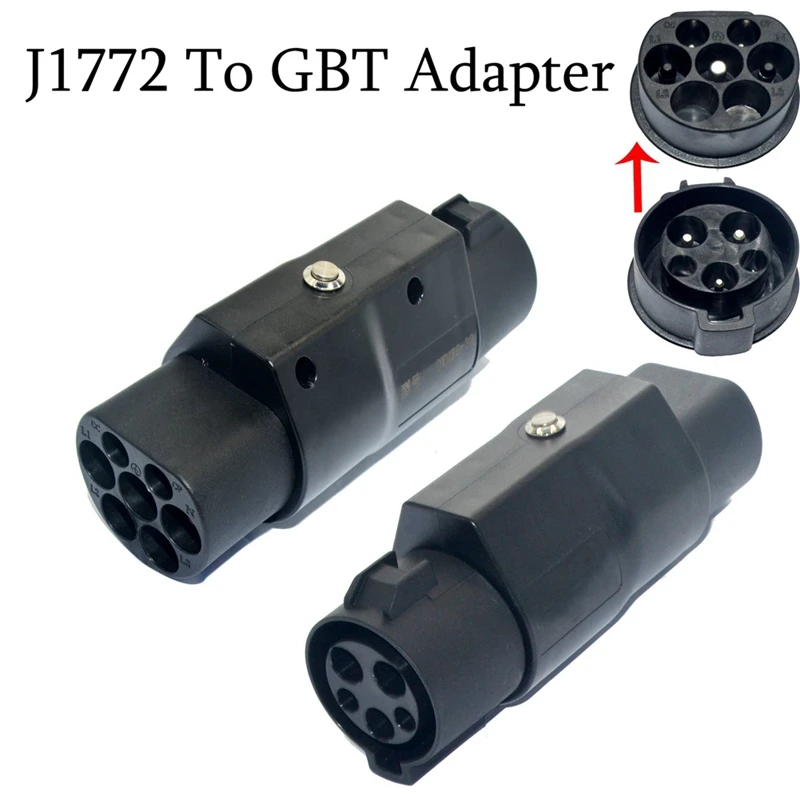 Type 1 To GBT Adapter High Quality 32A 1P/ This Adapter Use To Charge GBT Electric Car Charger On J1772 Type 1 EV Chargers