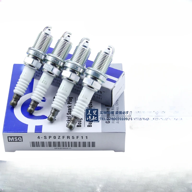 4pcs Fpr Jeep Compass Patriot Dodge Caliber Journey spark plugs